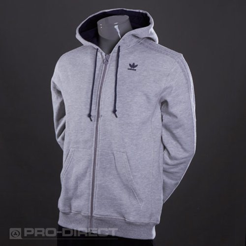 Adidas Originals Sport Hooded Flock Medium Grey Heather for Men
